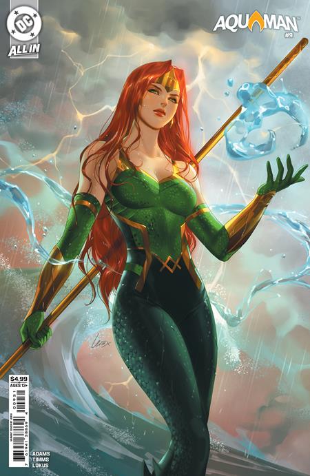 Aquaman #9 C Lesley Leirix Li Card Stock Var - Image