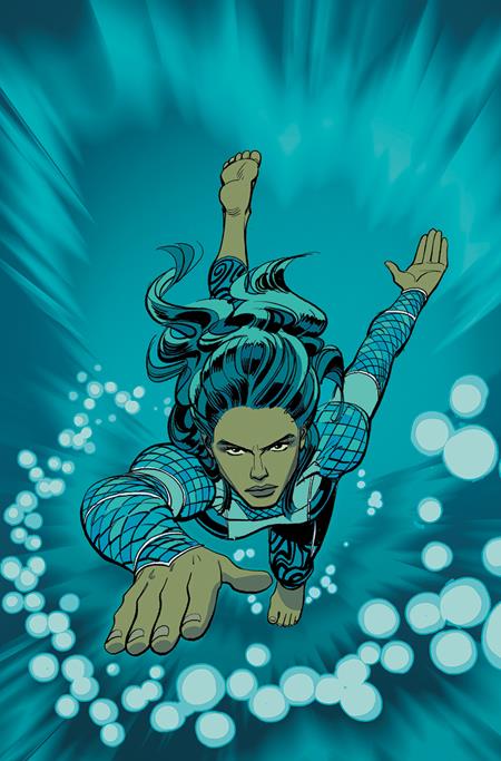Aquaman #9 E Leonardo Romero Hispanic Heritage Month Aquagirl (Lorena Marquez) Card Stock Var - Image