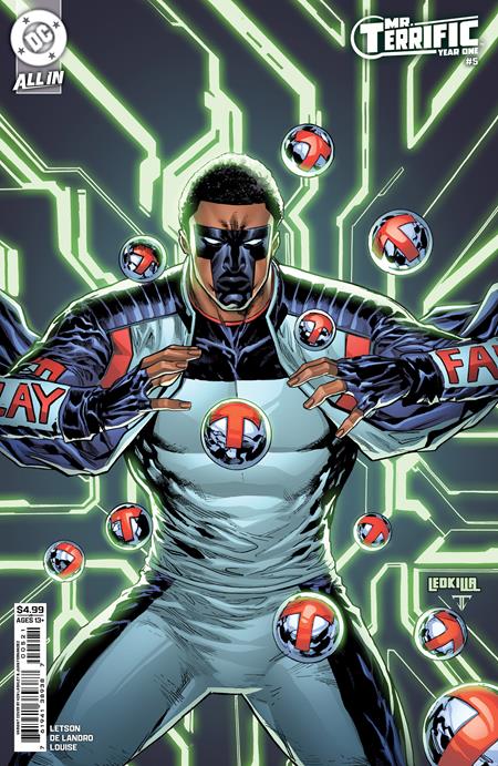 Mr Terrific Year One #5 (of 6)  B Ken Lashley Card Stock Var