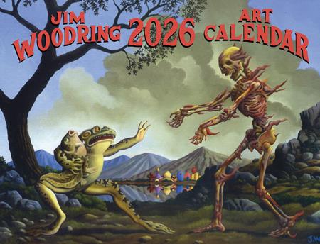 Jim Woodring 2026 Art Calendar  | TPB - Calendar - Image - Pop Weasel