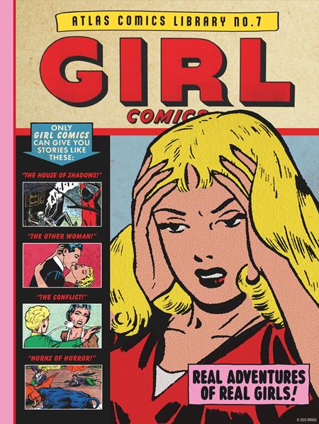 Atlas Comics Library  | Hardcover No 07 Girl Comics
