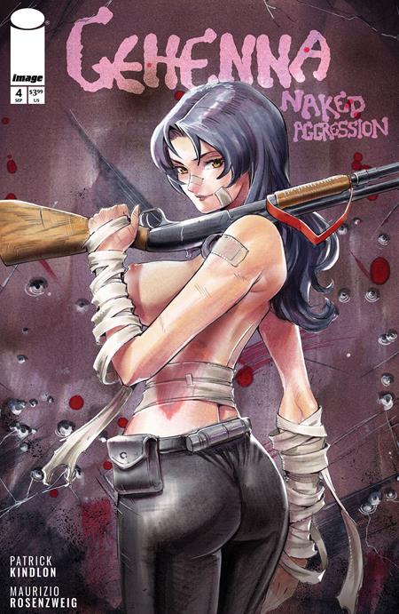 Gehenna Naked Aggression #4 (of 4)  C Rodrigo Yoshimiya Nsfw Polybagged Var
