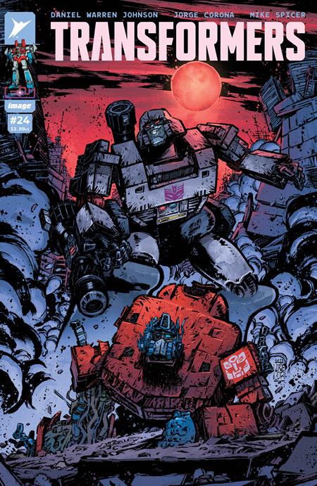 Transformers #24 B Jorge Corona & Mike Spicer Var - Image