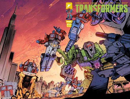 Transformers #24 F Daniel Warren Johnson & Mike Spicer Wraparound Var - Image