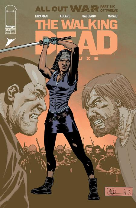Walking Dead Deluxe #120 B Charlie Adlard & Dave Mccaig Var - Image