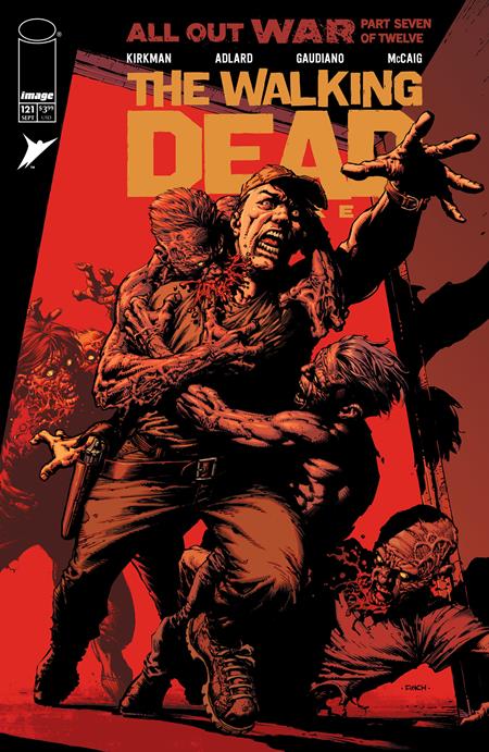 Walking Dead Deluxe #121  A David Finch & Dave Mccaig