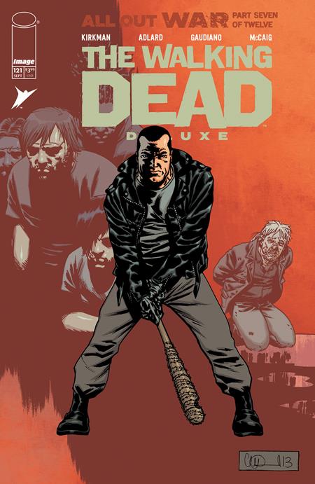 Walking Dead Deluxe #121  B Charlie Adlard & Dave Mccaig Var