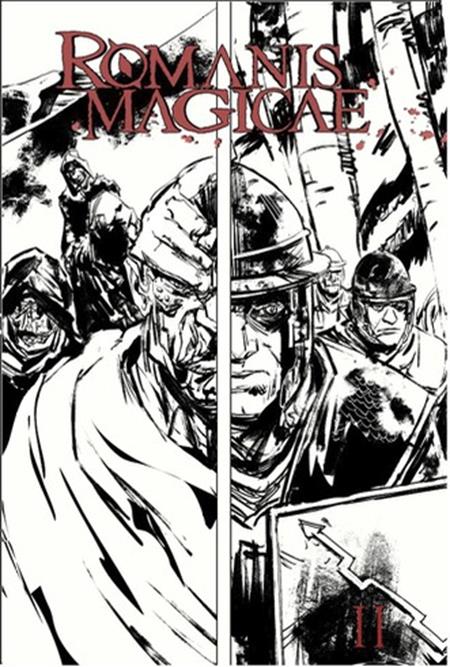 Romanis Magicae #2 (of 4) B paul Peart Smith Black White And Red var - Image