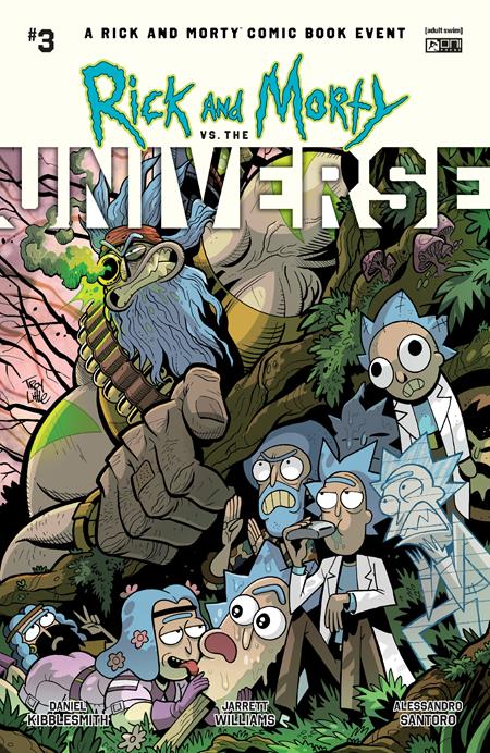 Rick And Morty Vs The Universe #3 (of 4)  B Troy Little Var