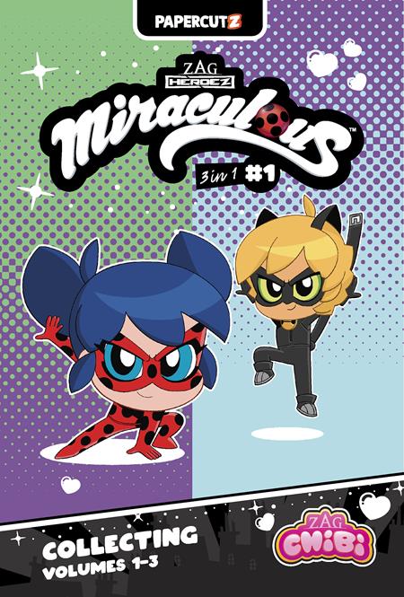 Miraculous Ladybug Chibi 3 In 1  | TPB Vol 01 - Graphic Novel - Image - Pop Weasel