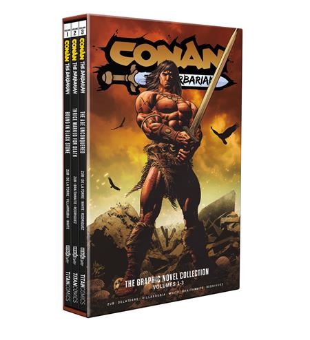 Conan The Barbarian  | TPB Vol 01-03 Slipcase Set Regular Edition Mike Deodato