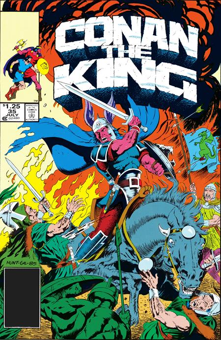 King Conan The Original Comics Omnibus  | Hardcover Vol 02 Direct Market Edition Judith Hunt - Graphic Novel - Image - Pop Weasel