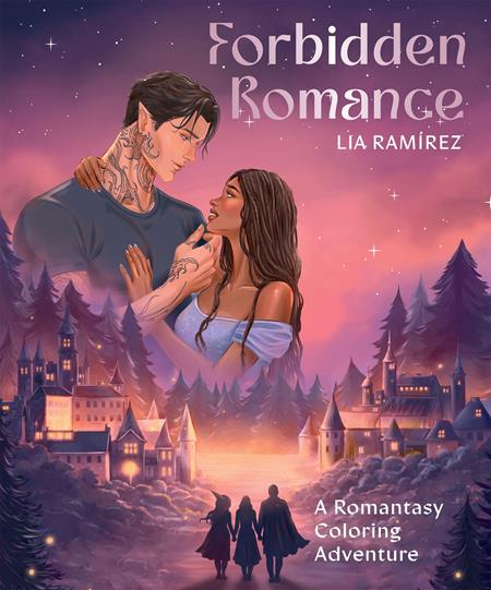 Forbidden Romance  | TPB A Romantasy Coloring Adventure - Graphic Novel - Image - Pop Weasel