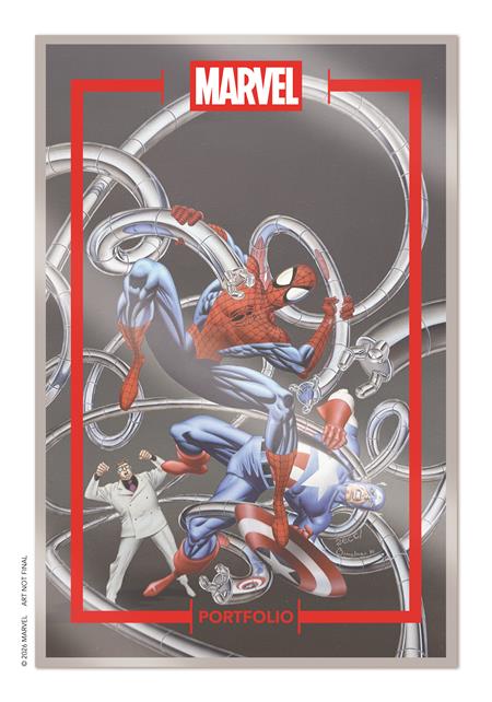 Marvel Portfolio Of Mike Zeck Spider-man & Captain America 9 Print Set - Graphic Novel - Image - Pop Weasel