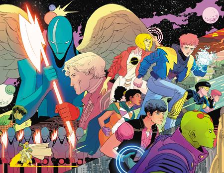Legion Of Super-heroes #1  A Hayden Sherman Wraparound