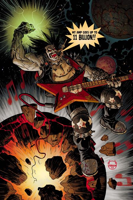 Lobo #7  B Dave Johnson Card Stock Var