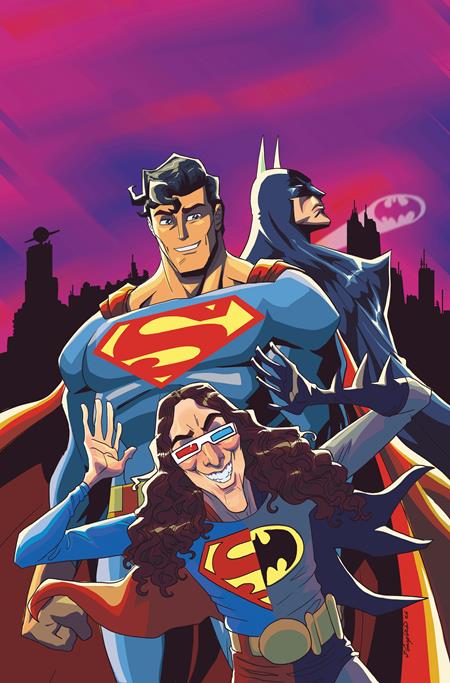 Batman Superman Weird Al Worlds Weirdest #1 | One Shot D Jerry Gaylord Card Stock Var - Image