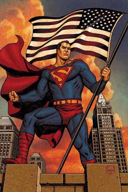 Superman The Stranger #1 (Of 6) B Dave Johnson Card Stock Var - Image