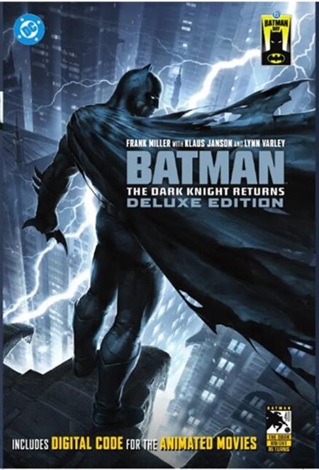 Batman Day 2026 - Batman The Dark Knight Returns Deluxe Edition | Hardcover Variant Dust Jacket - Graphic Novels - Image - Pop Weasel