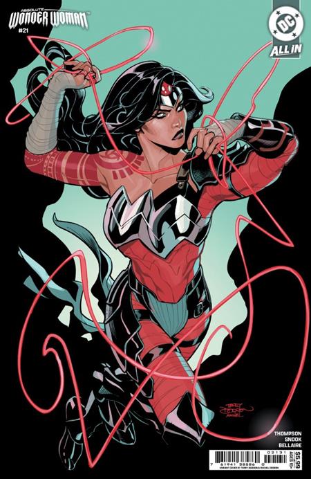 Df Absolute Wonder Woman #21 Variant Signed By Terry Dodson & Rachel Dodson