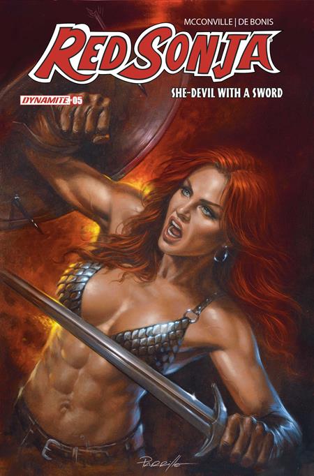 Red Sonja She Devil With A Sword #5  B Lucio Parrillo Var
