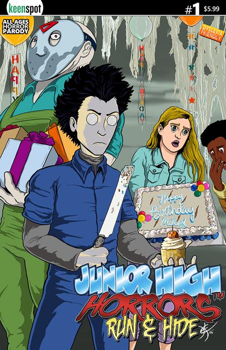 Junior High Horrors Run & Hide #1  | One Shot  C Eric Kent Birthday Party Var