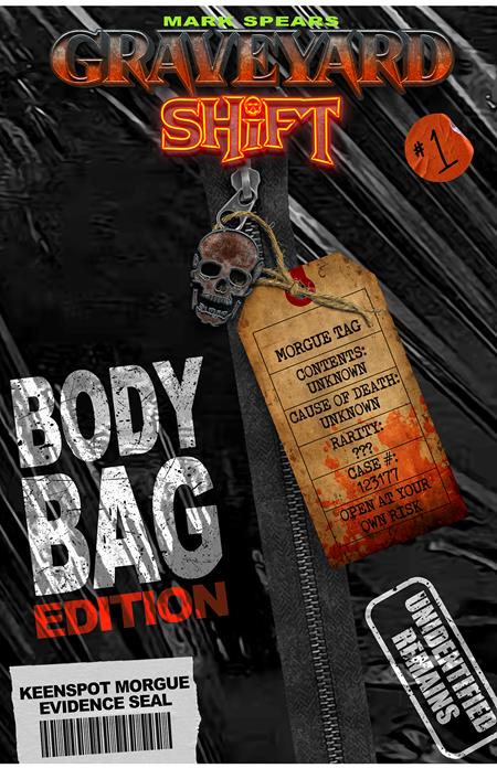 Mark Spears Graveyard Shift #1  D Mark Spears Body Bag Edition Blind Bag With Bonus Trading Card Var