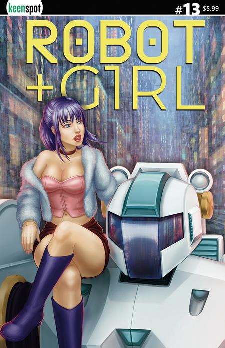 Robot + Girl #13  B Valery Kuts Var