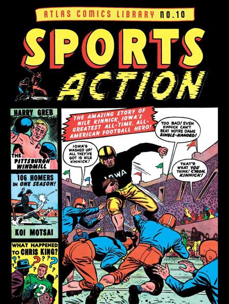 Atlas Comics Library  | Hardcover No 10 Sports Action - Graphic Novel - Image - Pop Weasel