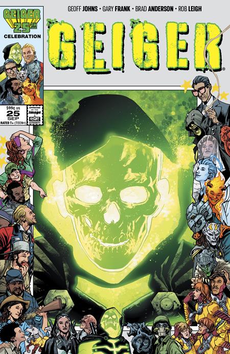Geiger #25 B Bryan Hitch & Brad Anderson Geiger #25 Anniversary Var - Comics - Image - Pop Weasel