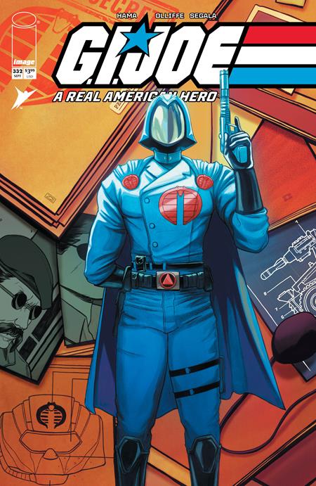 Gi Joe A Real American Hero #332  C Nimit Malavia Secret Dossier Var