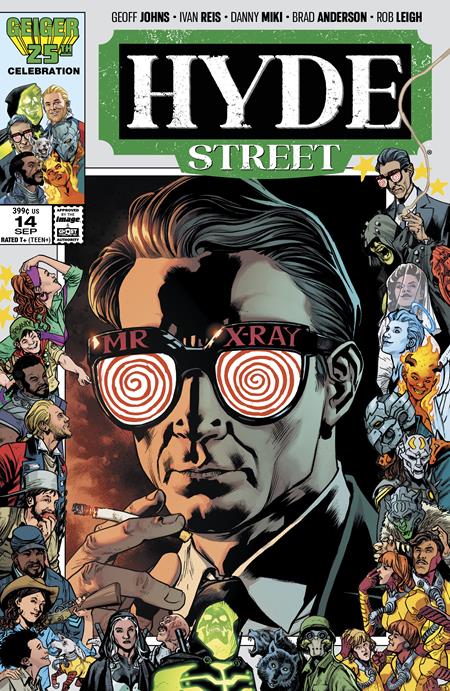 Hyde Street #14 C Bryan Hitch & Brad Anderson Geiger #25 Anniversary Var - Comics - Image - Pop Weasel
