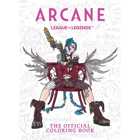 Arcane  | TPB The Official Coloring Book