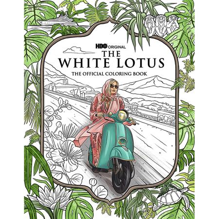 Hbo Original Series The White Lotus  | TPB The Official Coloring Book - Collected - Image - Pop Weasel