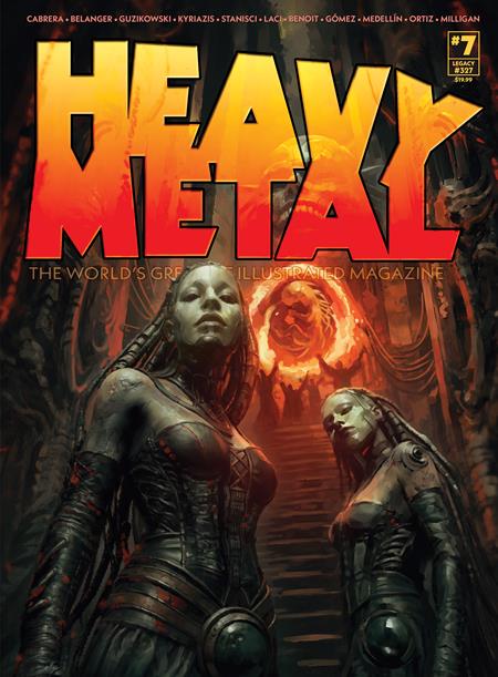 Heavy Metal Magazine #7  A Carlos Cabrera