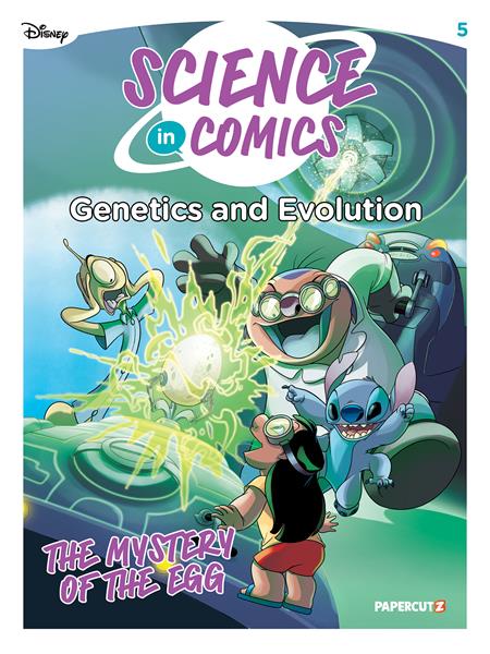 Disney Science In Comics  | Hardcover Genetics And Evolution