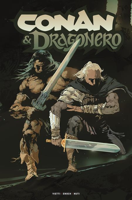 Conan The Barbarian And Dragonero #5 (of 7)  C Stevan Subic Foil Var