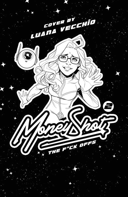 Money Shot The F* Offs #2 (of 5)  H Luana Vecchio Nsfw Black Bag Full Art Var