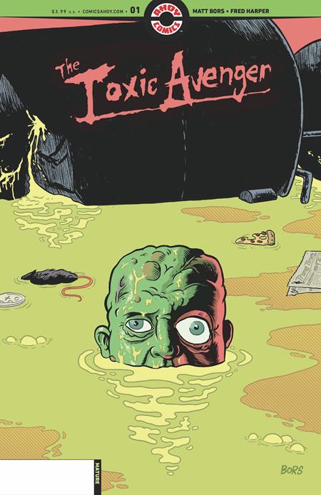 Toxic Avenger #1 (of 5)  B 3 Copy Matt Bors Unlock Var image