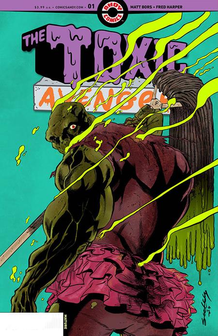 Toxic Avenger #1 (of 5)  C 5 Copy Tim Seeley Unlock Var image