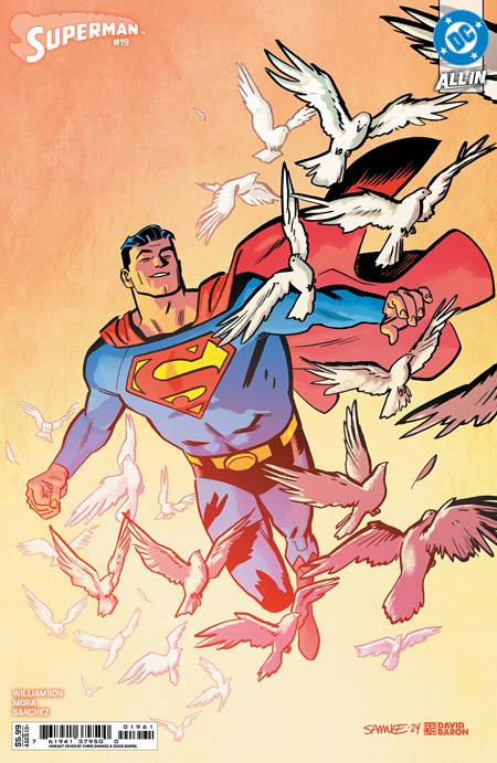 Superman #19  D Chris Samnee Card Stock Var image