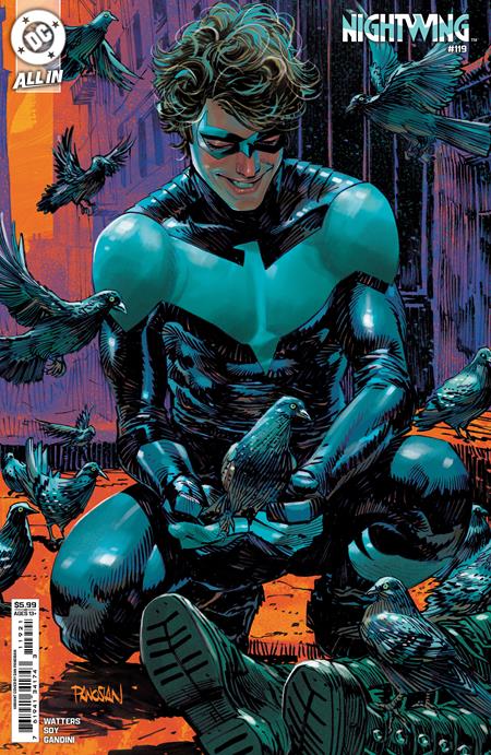 Nightwing #119  B Dan Panosian Card Stock Var image