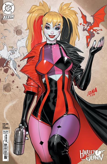 Harley Quinn #44  B David Nakayama Card Stock Var image