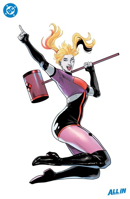 Harley Quinn #44  E Daniel Sampere All In Foil Var image