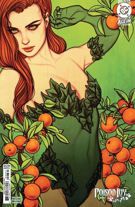 Poison Ivy #26  B Jenny Frison Card Stock Var image