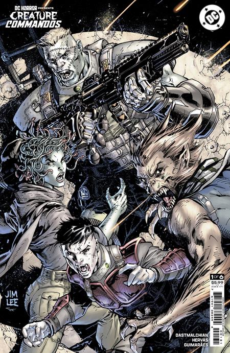 Dc Horror Presents Creature Commandos #1 (of 6)  C Jim Lee Card Stock Var image