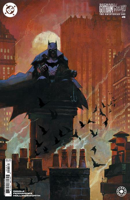 Batman Gotham By Gaslight The Kryptonian Age #5 (of 6)  C Alex Maleev Card Stock Var image