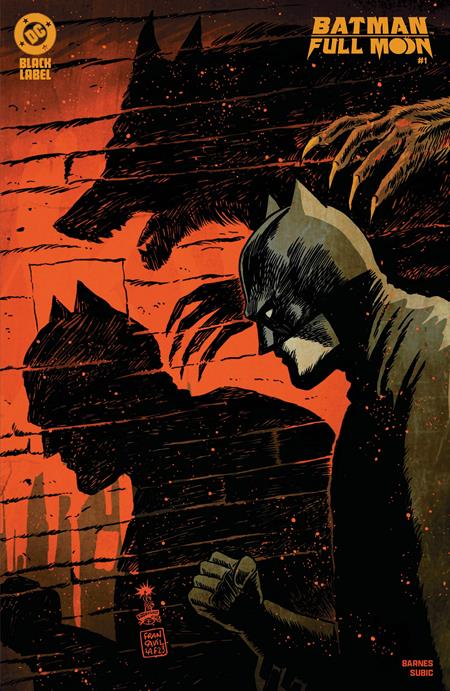 Batman Full Moon #1 (of 4)  C Francesco Francavilla Card Stock Var image