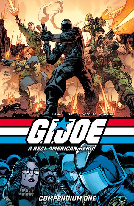 Gi Joe A Real American Hero Compendium  | TPB Book 01 Book Market Andy Kubert & Brad Anderson image