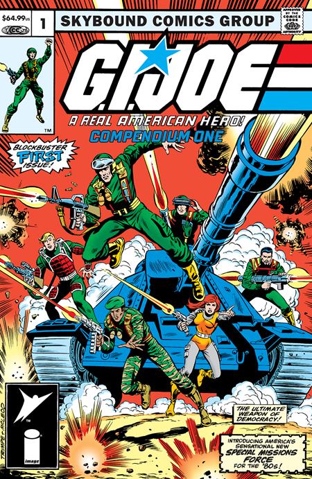 Gi Joe A Real American Hero Compendium  | TPB Book 01 Direct Market Exclusive Herb Trimpe & Bob Mcleod image